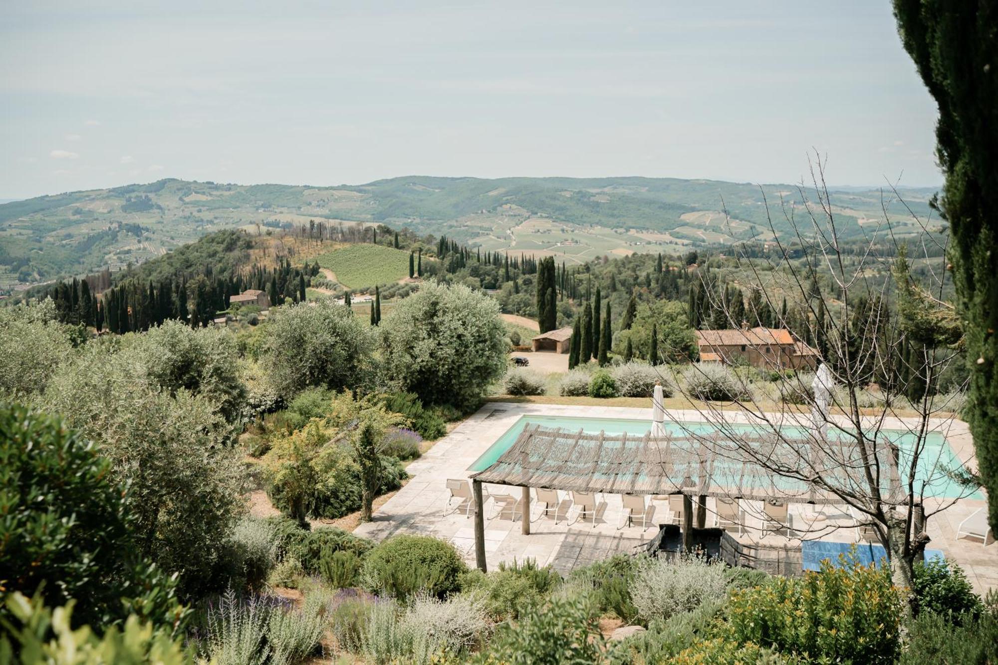 Villa Il Poggio Greve in Chianti Kültér fotó