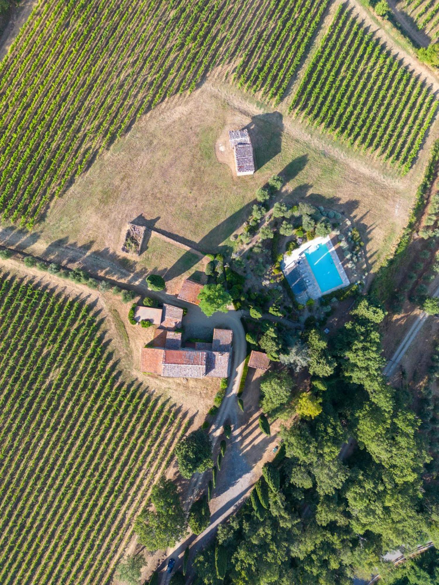 Villa Il Poggio Greve in Chianti Kültér fotó